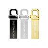 2018 Best Selling China Manufacturer Light Best 8G 16G 32G 64GB Waterproof Metal Case Climber Hook Pen Drive with key hook