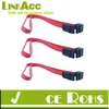 Linkacc1-th135 3 Pack Lot 18" Serial ATA SATA Right Angle to Straight DATA HDD Hard Drive Cable