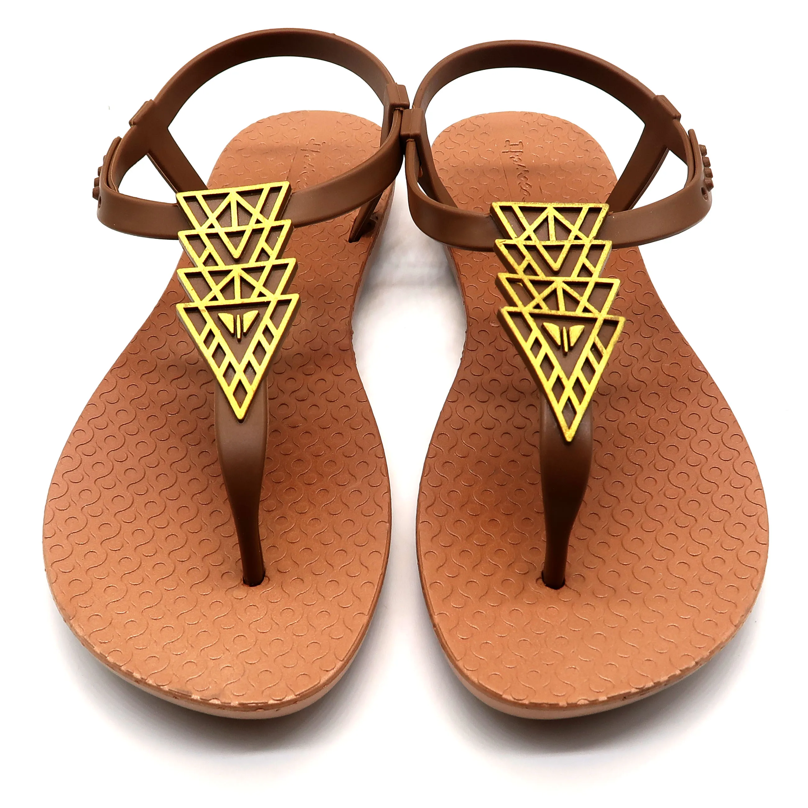 

2020 new fashion summer cheaper elegant high quality black and brown beach pvc thong sandals women sandalias mujer slipper