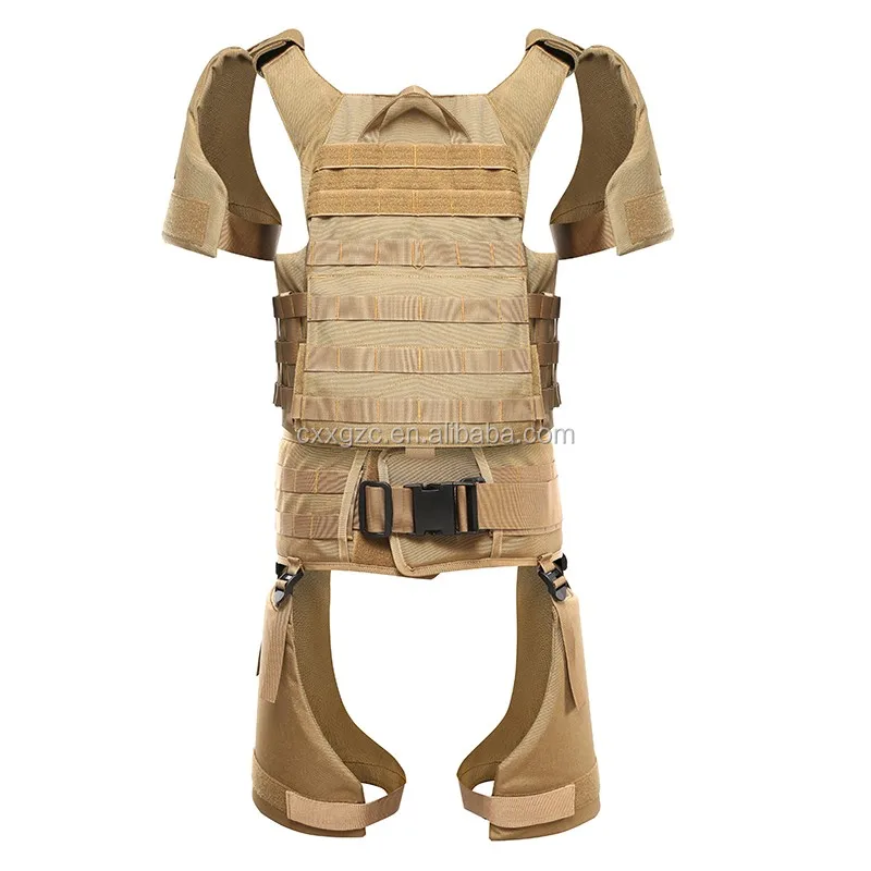 Military Army Full Body Armor Ballistic Vest Bulletproof Nij Level Iiia