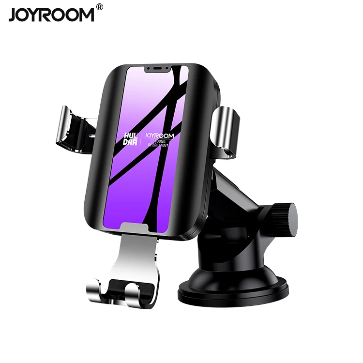 Joyroom dashboard mobile car phone holder with wireless charging