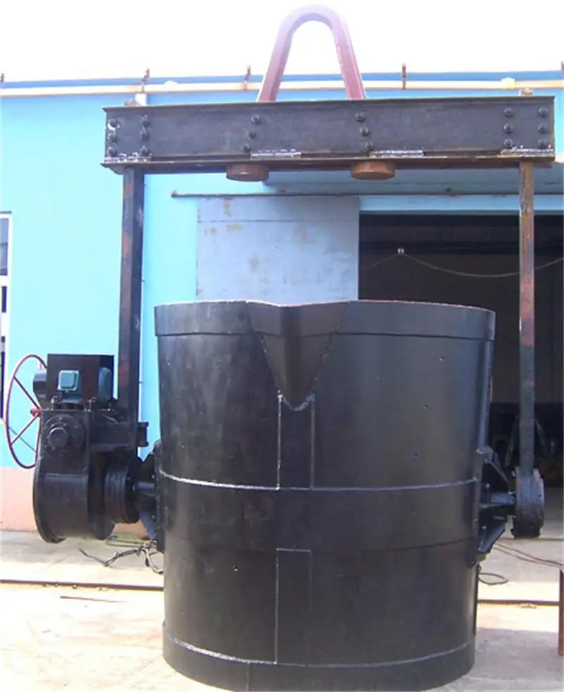 High Efficiency Pouring Foundry Steel Ladle For Metal Casting Buy Gear Box Bottom Pouring