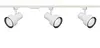 4 Foot Track Lighting Kits (white) with 3 Classic Step Back Heads
