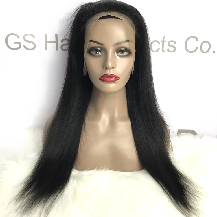 

Fast shipping elastic band 360 full lace closures with elastic band 100% human hair with bundles