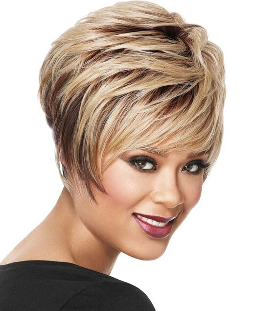 Buy 2015 Hot Style Synthetic Wig Short Hair Short Hair Black