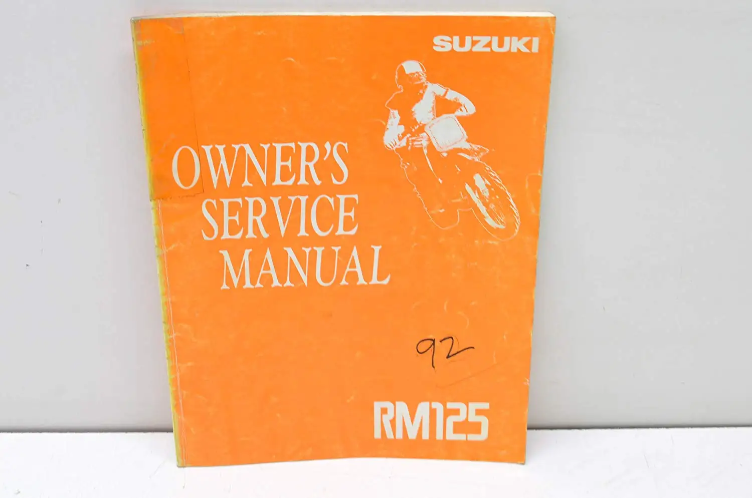 Get Quotations · Suzuki 99011-43D50-03A RM125 Owner's Service Manual QTY 1