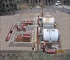 Waste tire machine pyrolysis for oil refining