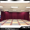 Aluminum dark red or black color Pip and drape kit for press conference background