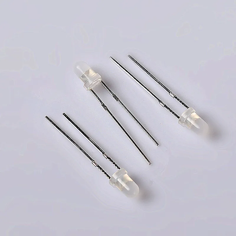 20 x Pre-Wired Red LED 3mm Diffused 1st CLASS POST 9V ~ 12V