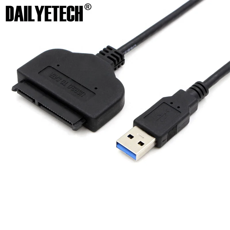 

Usb 3.0 To Sata 3.0 Adapter Hdd Converter Cable With UASP, Black