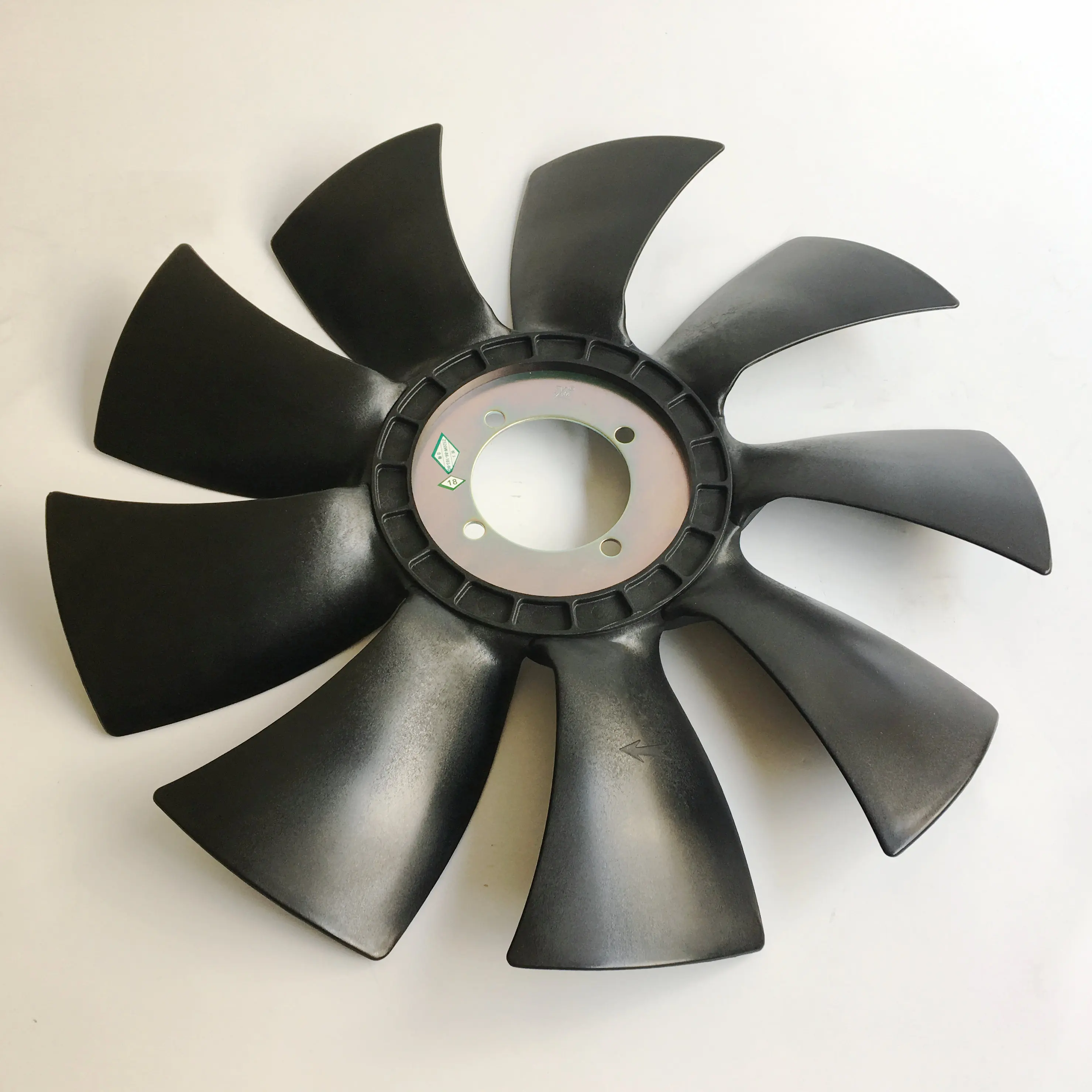 Black Stock Diesel Engine Cooling Fan Blade Assembly 1308010kc500 For