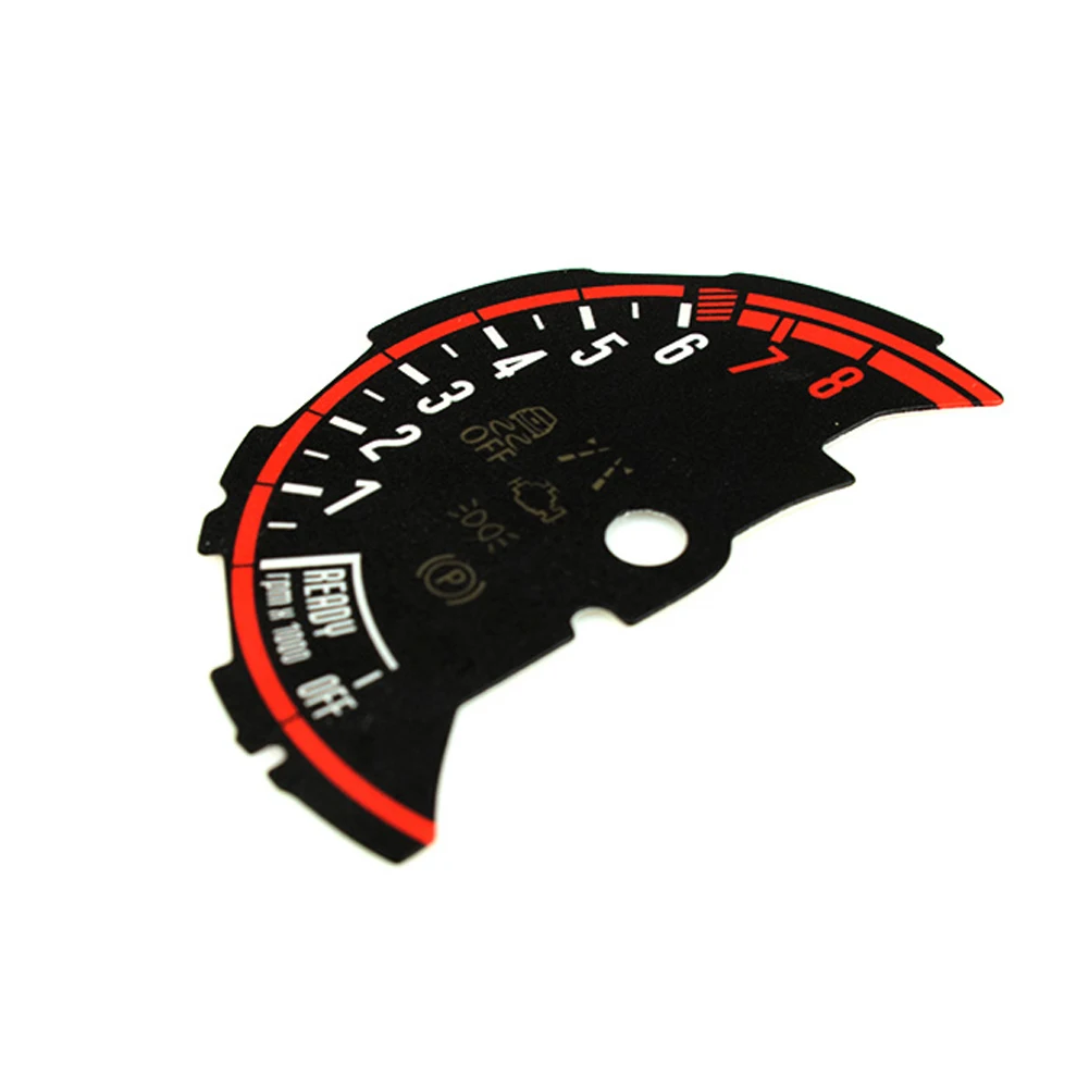 Instrument Cluster Sticker Speedometer Speedo Tachometer