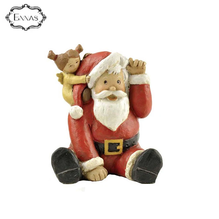 2019 Best selling cute resin Christmas figurine with good quality
