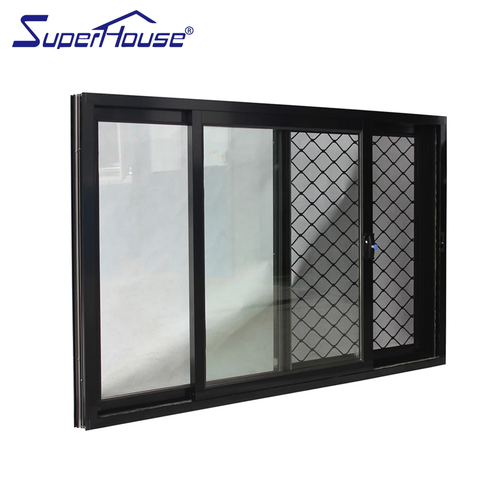 Australia AS2047 standard 10years warranty commercial aluminum window grills design pictures for sliding windows philippines
