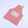 Factory Price Women's Canvas Fashon Vertical Stripe Kitchen/Garden Apron with a Big Deep Pocket, 3 Colors Available