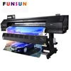 Hot selling Funsunjet printer FS-1802K 1.8m / 6ft stack type flexo printing machine with dx5 head