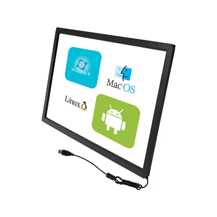 

technology display interactive touch Infrared Overlay touch frame