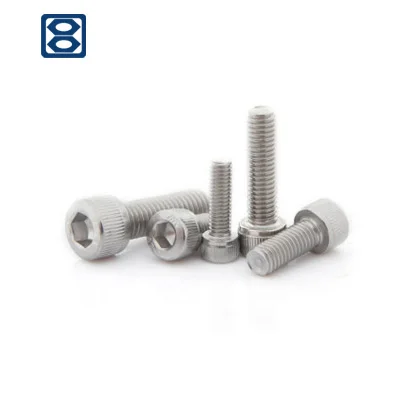 
Inner hex head cap bolt half thread machine screw 