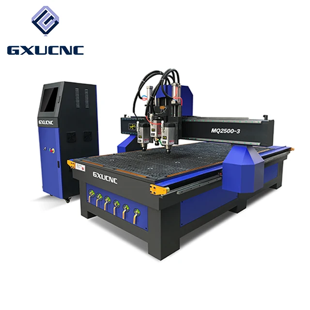 GXU MD2500 Wholesale Price 5 Axis CNC Router Machine with multifunction