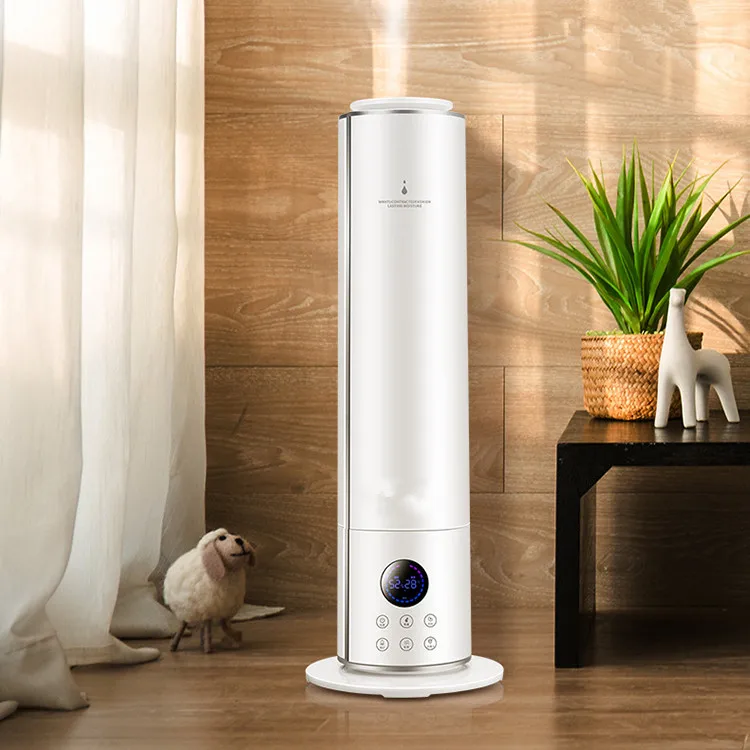 Floor Standing Ultrasonic Humidifier Home Smart Air Home Silent Bedroom 9l Large Capacity Creative Lamp Humidifier Buy Malaysia