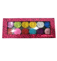 

Hot Pressed Private label Glitter Eyeshadow Palette Packaging