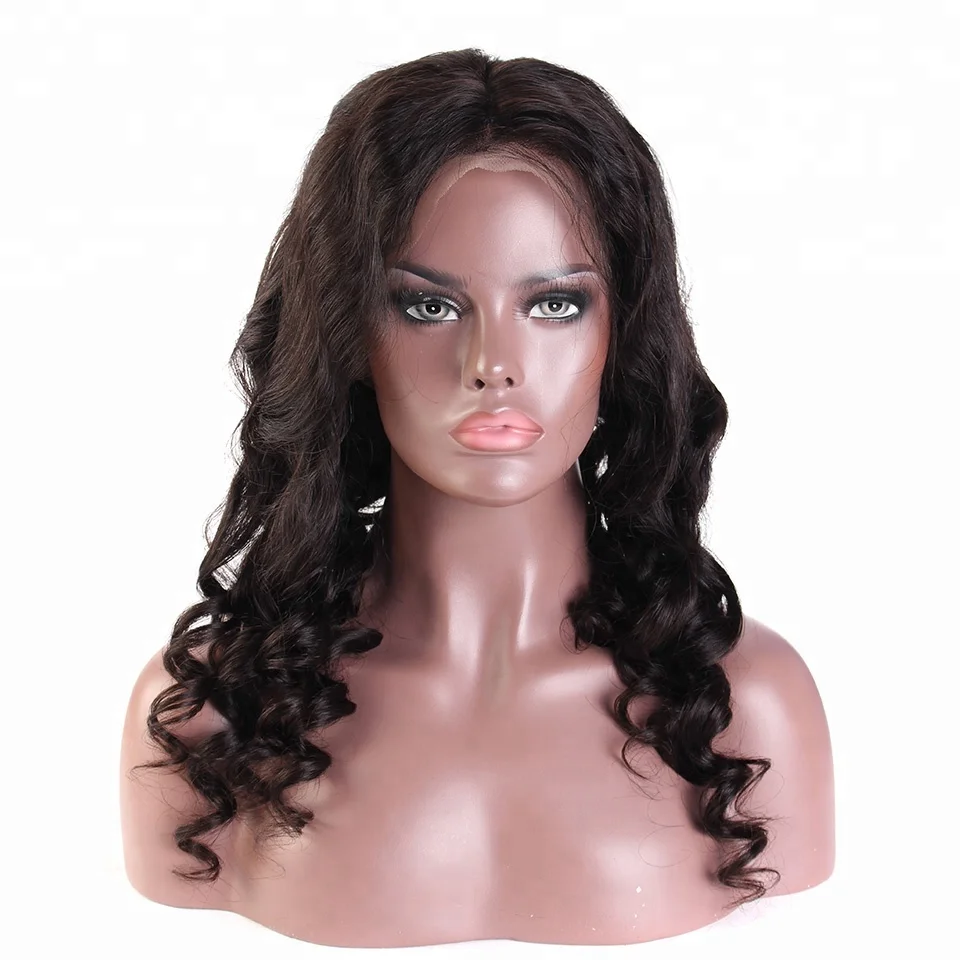 

Yvonne African American 22 Inch Human Hair Lace Front Wigs