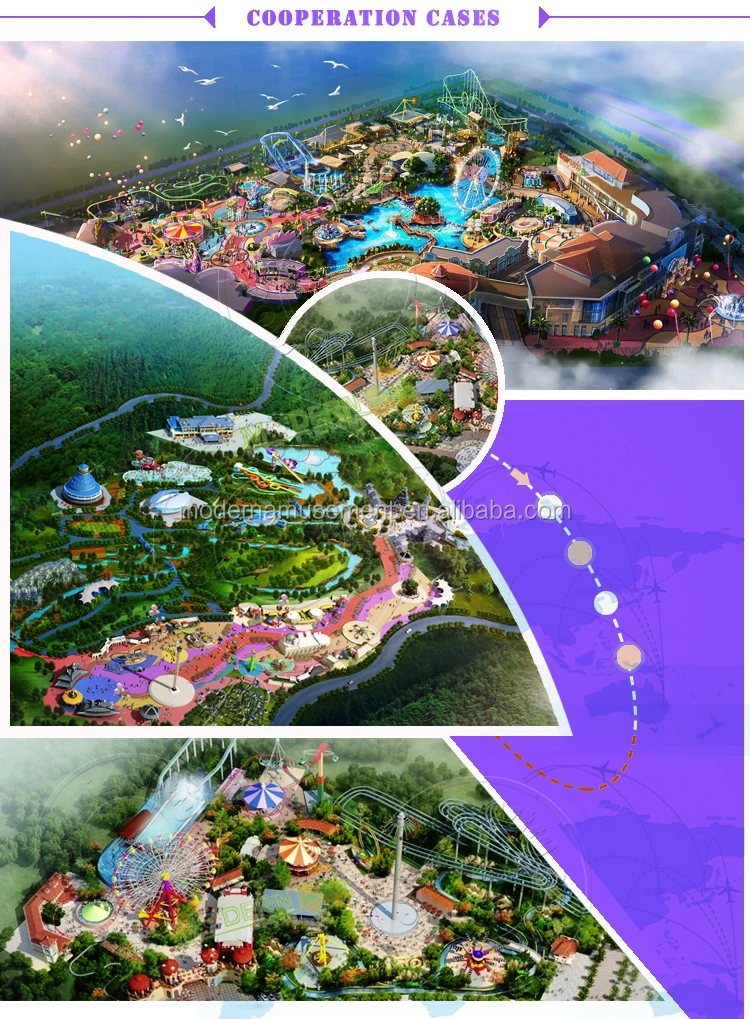 Outdoor carousel manufacturer 6.5m height fiberglass carousel family rides