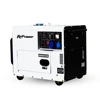 Single phase air cooled electric start silent soundproof IP CE ISO diesel generator powerful for sale