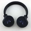 Retractable headphone bluetooth with lighting rotate LED bluetooth headphone TCCC sedex