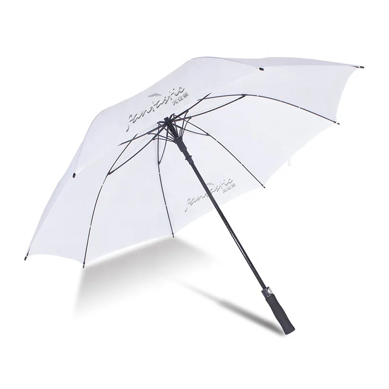 

Fantastic Umbrella 30 inches automatic golf umbrella white umbrella with sunscreen