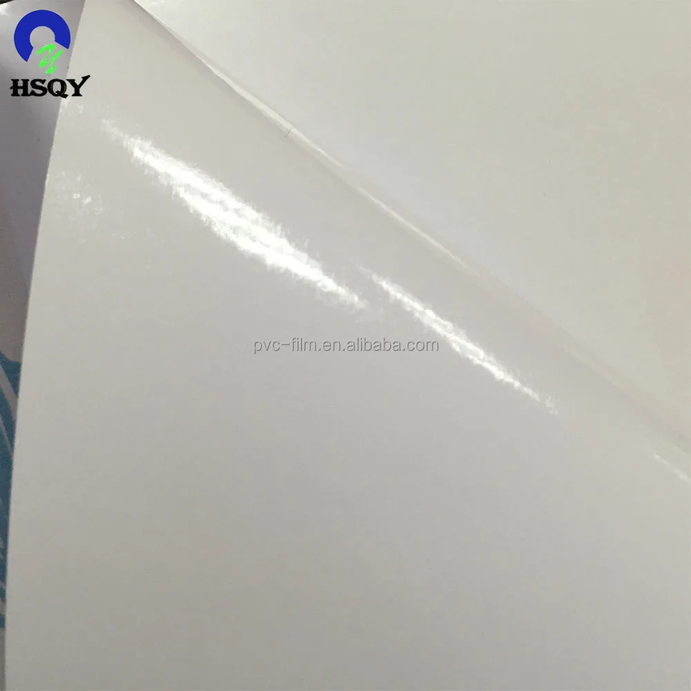 White Self Adhesive Vinyl Roll, Size: 4FT and 5FT - China GSM PVC