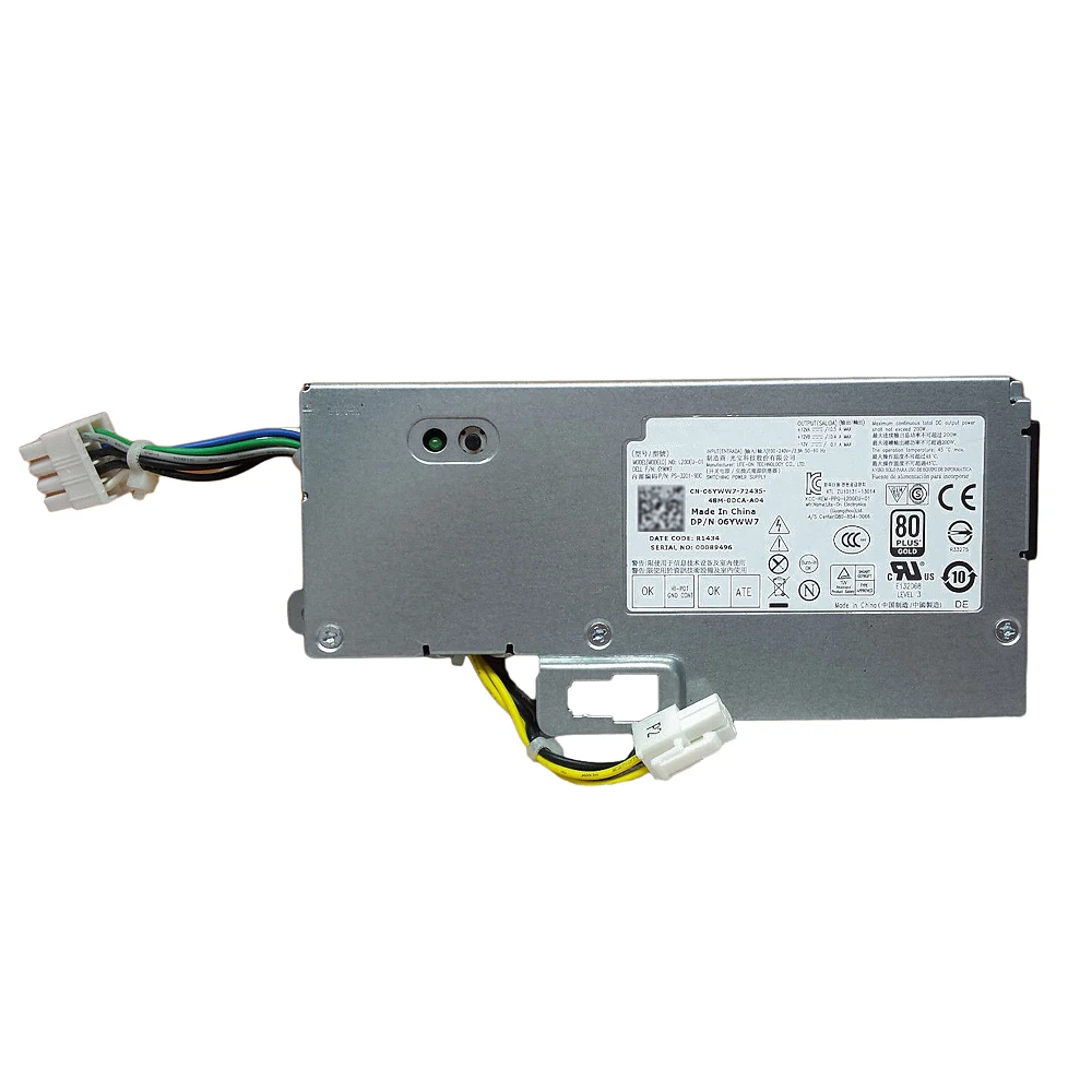 200w 12 Volt Computer Server Power Supply L200eu01 For Dell Optiplex