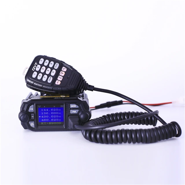 

QYT KT-8900D Mini Vhf/Uhf dual band color screen mobile radio for car