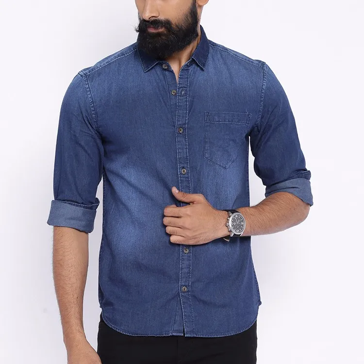 denim dress shirts