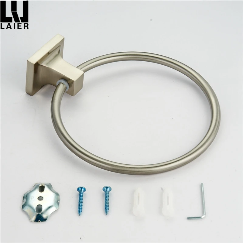 
Wholesale vintage design bathroom towel ring holder chrome name of nickel accessories parts 