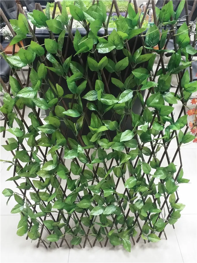 Artificial Plastic Garden Fence Pvc Fence Wood Fence Garden Plastic