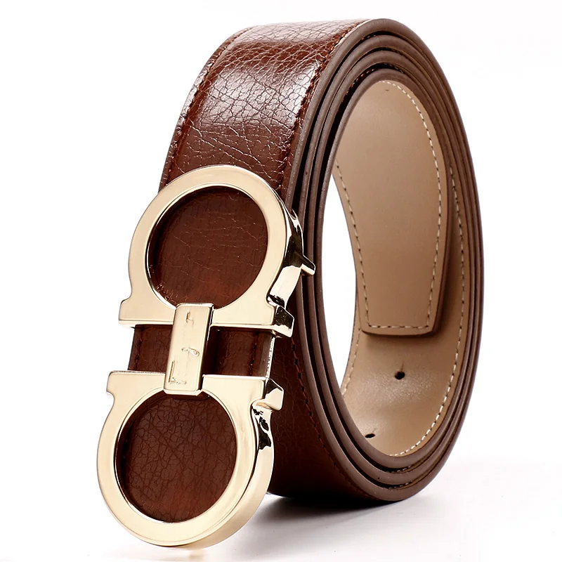 Guangzhou Wholesale Luxury Split Leather Belts With Fashion Alloy Belts ...