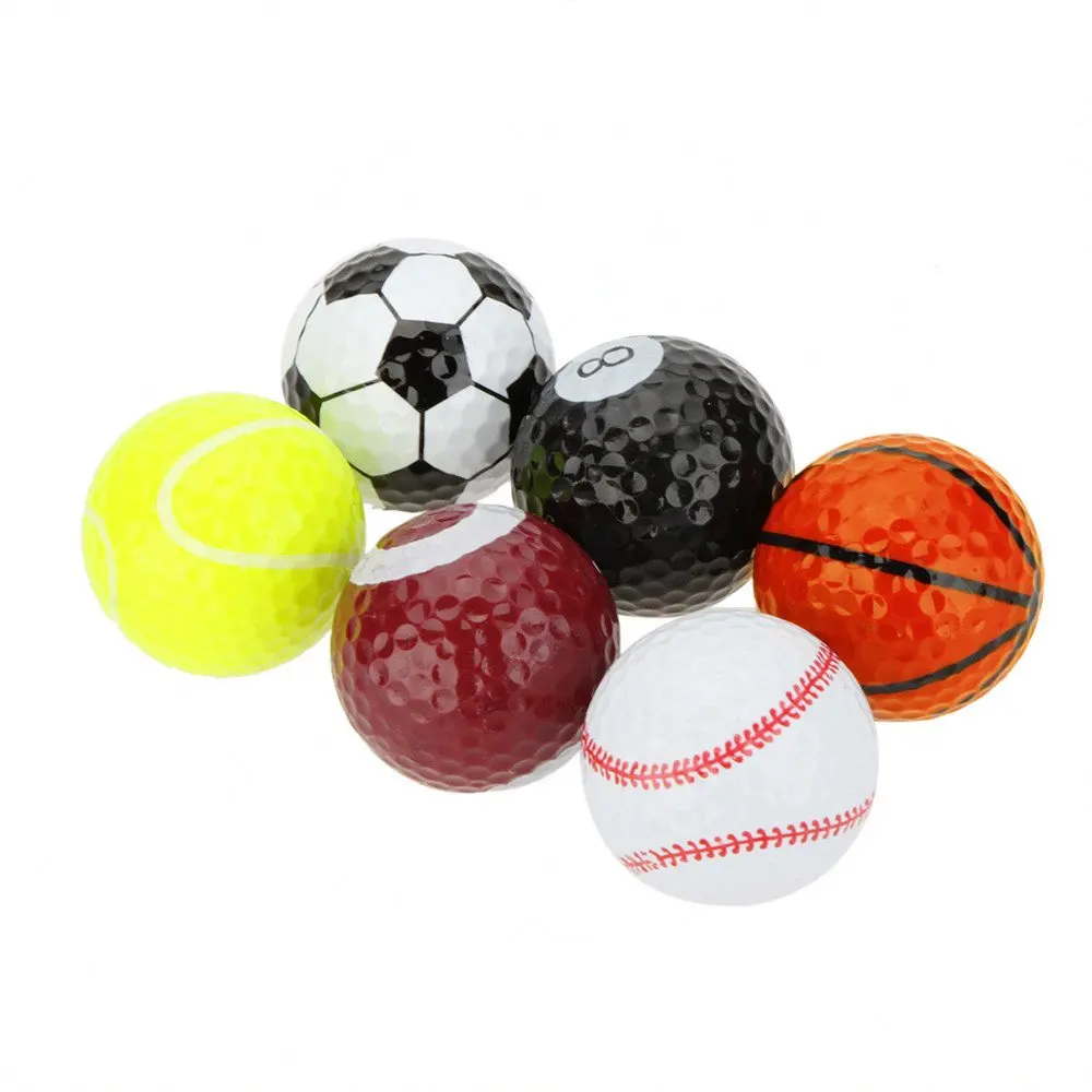 

Novelty Basketball,Football,Volleyball,Tennis, Baseball, 8-Ball sports Golf Balls