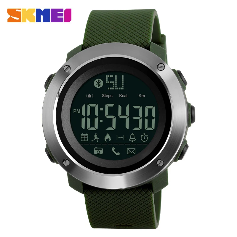 

WJ-7565 Fashion High Quality Attractive Colorful Calorie Skmei With Alarm Fancy Multifunctional Stopwatch Smart Sport Watch, Multicolor