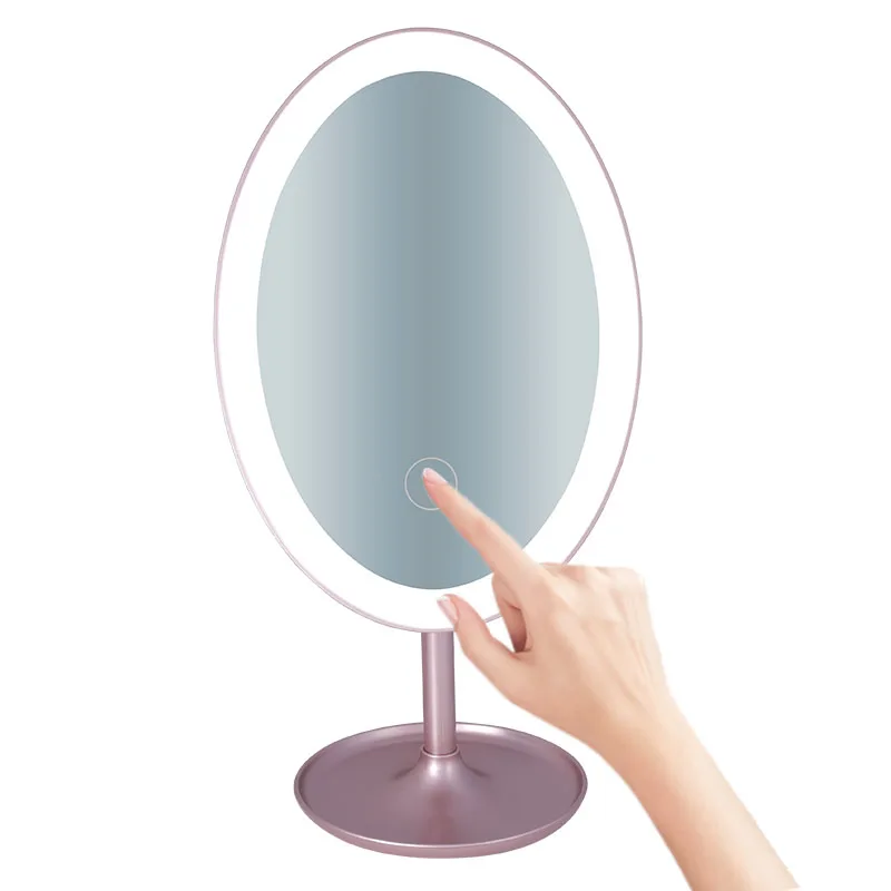 

Oval Lighted Vanity Makeup Mirror Wholesale, Customized color