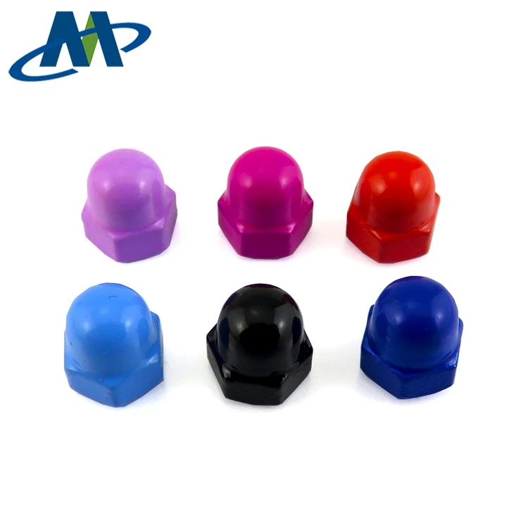 Hot Selling Din1587 Acorn Nuts/ Various Colors Hex Dome Cap Nuts Buy Acorn Nuts,Colored Acorn