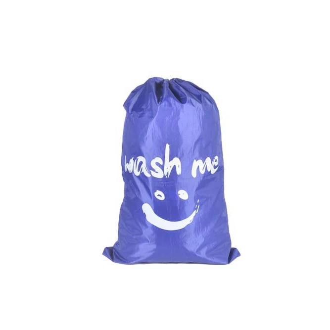 

wholesale waterproof foldable big drawstring laundry bag, Dark grey;royal blue;lake blue