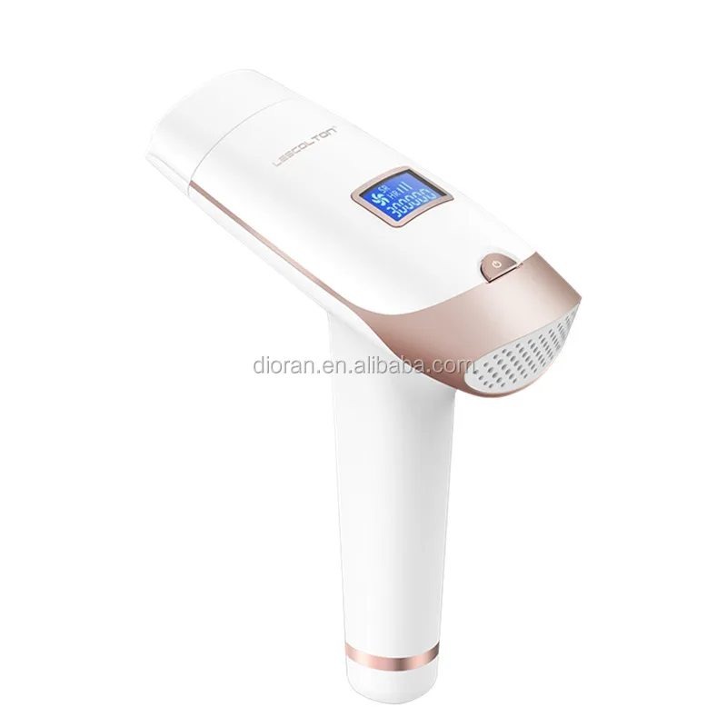 

100% Original Permanent Hair Removal IPL Hair Removal Laser Epilator Device Depilador a Laser Bikini Armpit Facial, White;purple