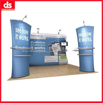 Exhibition Booth Trade Show Pop Up Display Stand - Buy Pop Up Display ...