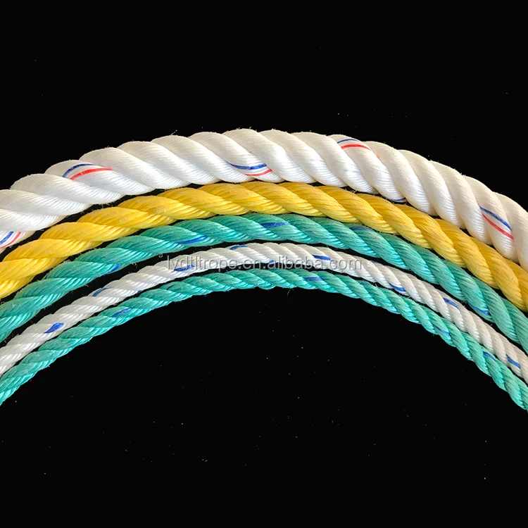 
Marine mooring twisted Polysteel rope/PP Danline rope 
