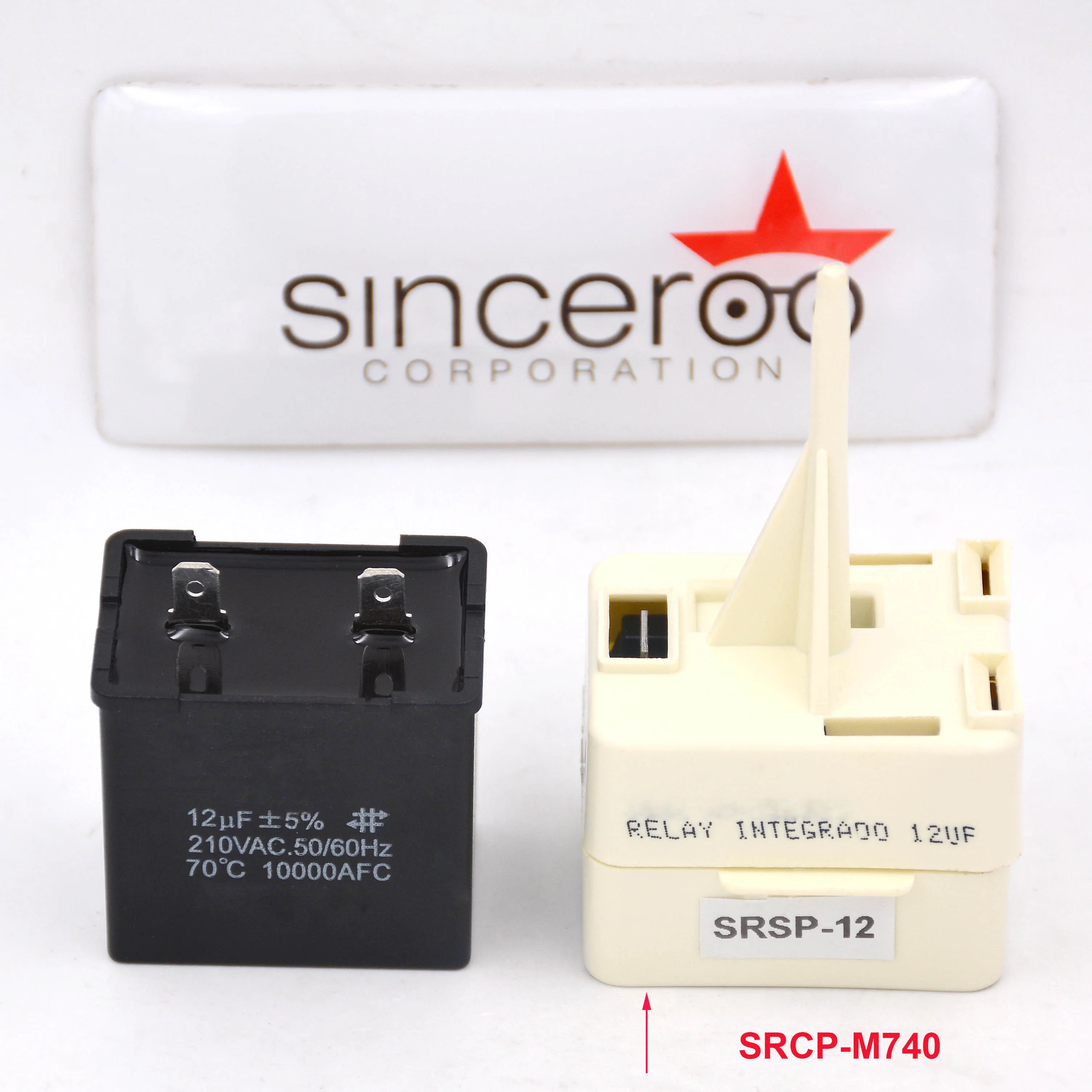 Refrigerator Compressor Relay & Capacitor W10613606 By Replacement