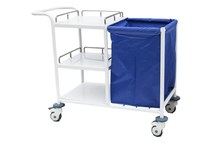 Mobile hospital furniture sewage nursing trolley cart crash medical trolley cart