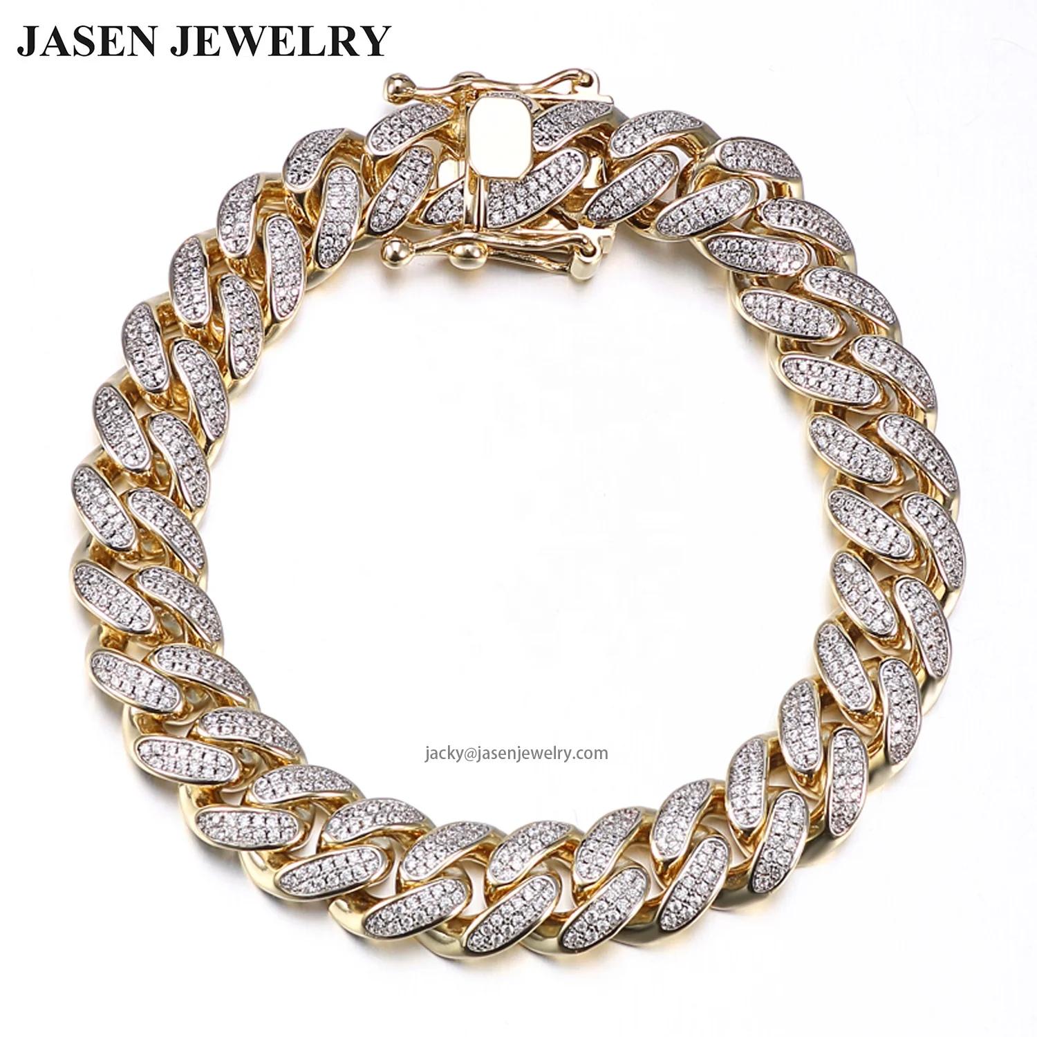 silver gold bracelet