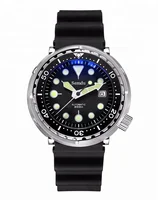 

Make your own brand Ready to ship 316L stainless steel 200 meter water proof Tuna dive watch