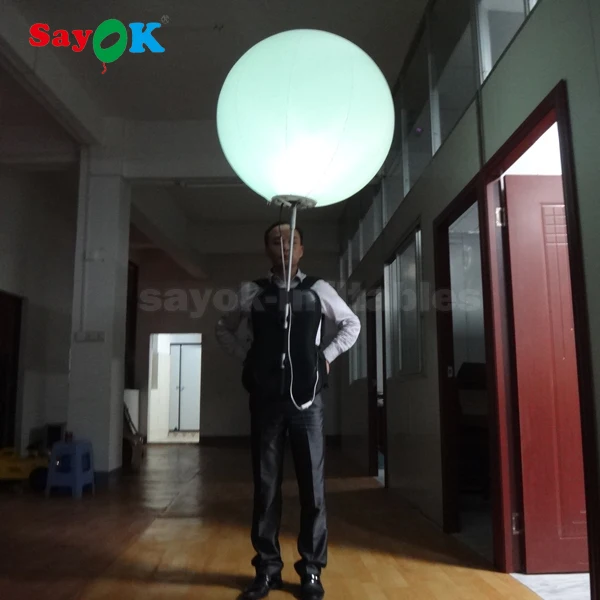 Led Light Backpack Balloon Inflatable Giant Balloon Ball For ...